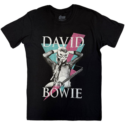 Een foto van een David Bowie T-Shirt