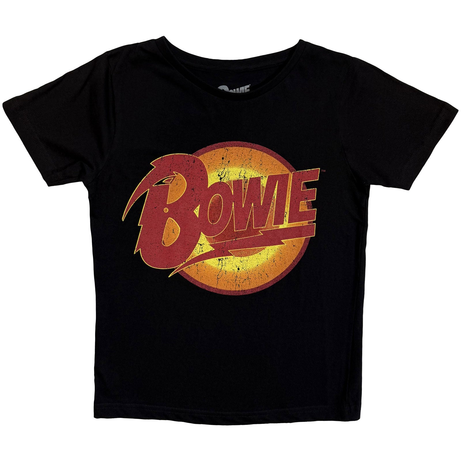 Een foto van een David Bowie T-Shirt
