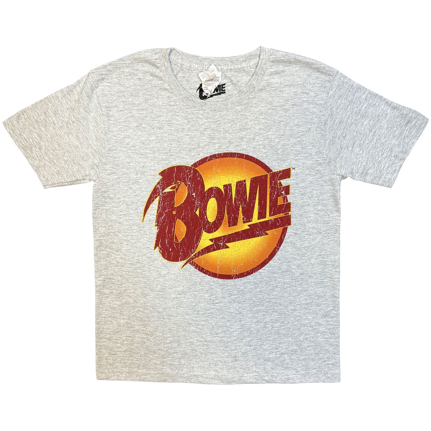 Een foto van een David Bowie T-Shirt