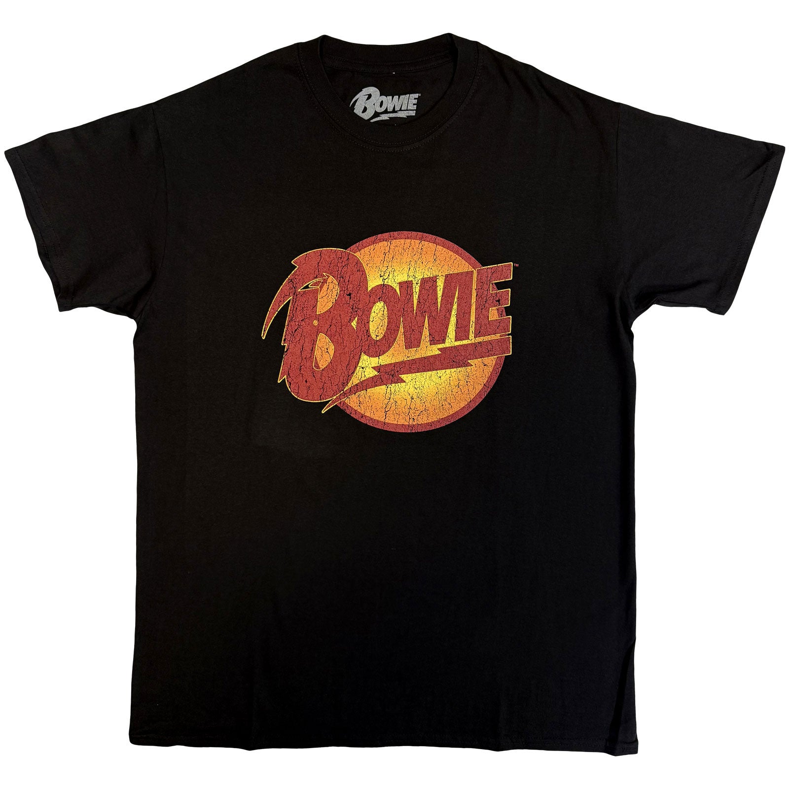 Een foto van een David Bowie T-Shirt