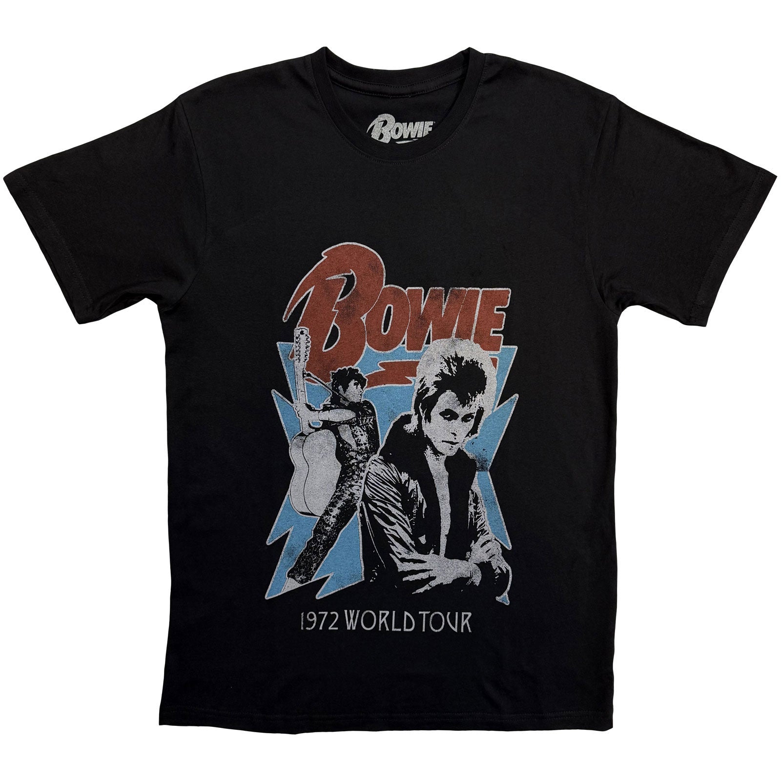 Een foto van een David Bowie T-Shirt