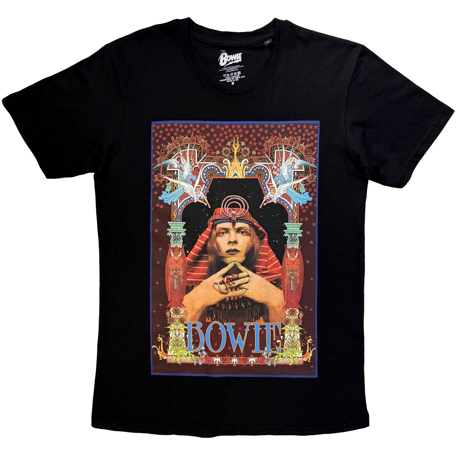 Een foto van een David Bowie T-Shirt