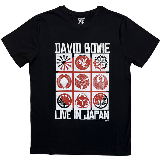 Een foto van een David Bowie T-Shirt