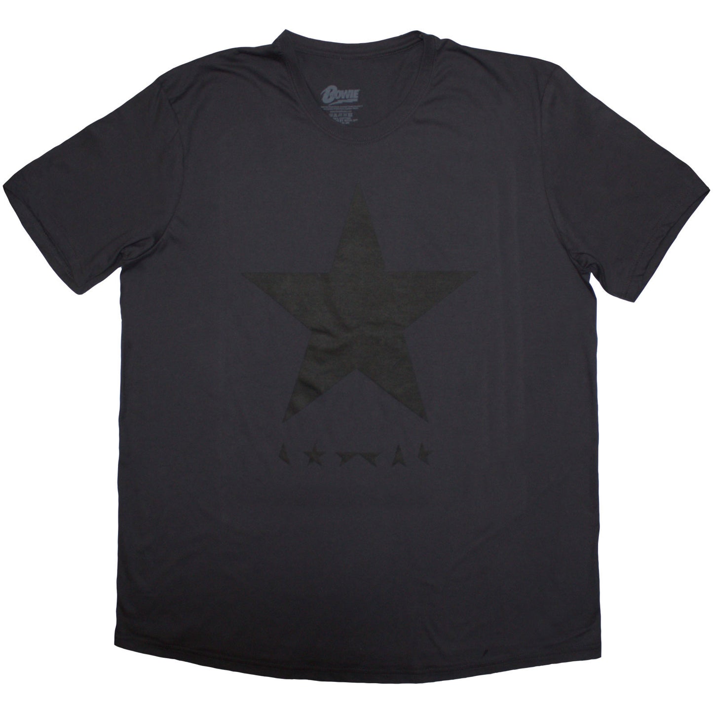 Een foto van een David Bowie T-Shirt