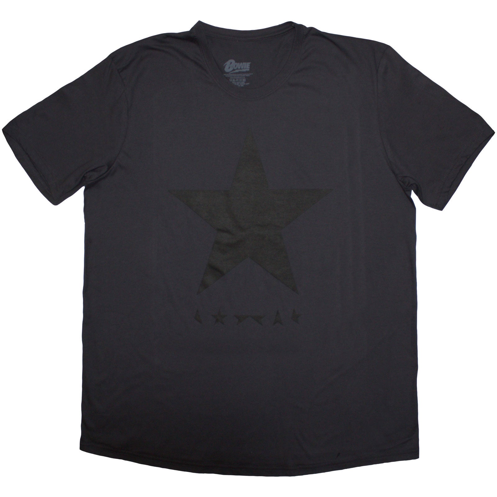 Een foto van een David Bowie T-Shirt