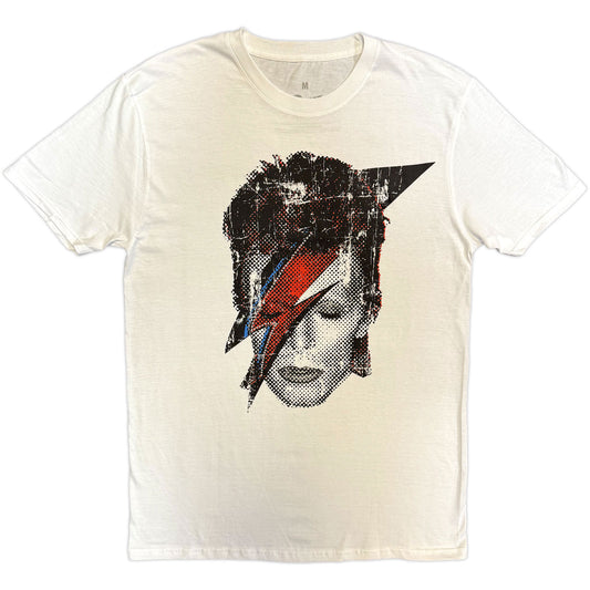 Een foto van een David Bowie T-Shirt