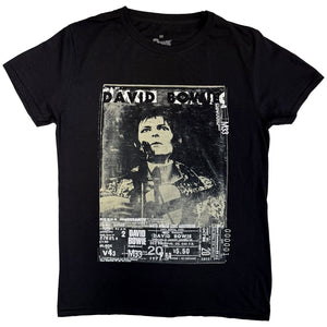 Een foto van een David Bowie T-Shirt