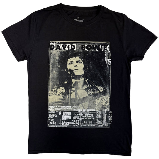 Een foto van een David Bowie T-Shirt