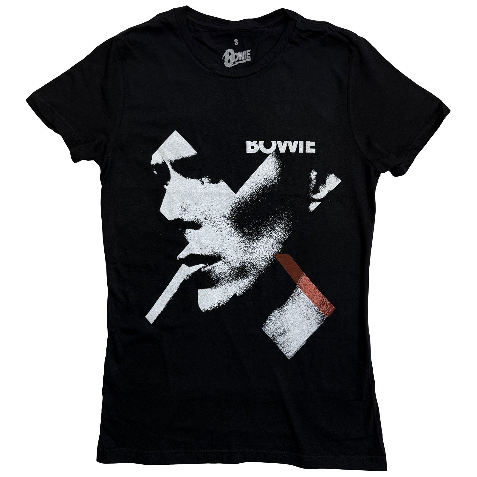 Een foto van een David Bowie T-Shirt