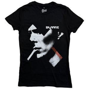 Een foto van een David Bowie T-Shirt