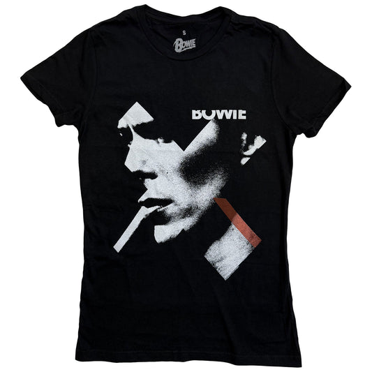 Een foto van een David Bowie T-Shirt