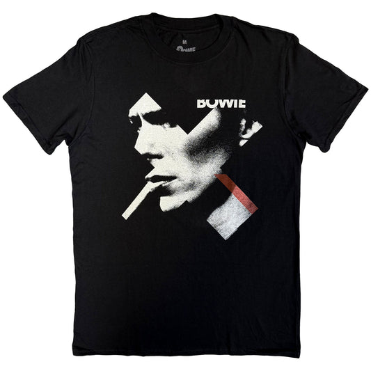 Een foto van een David Bowie T-Shirt