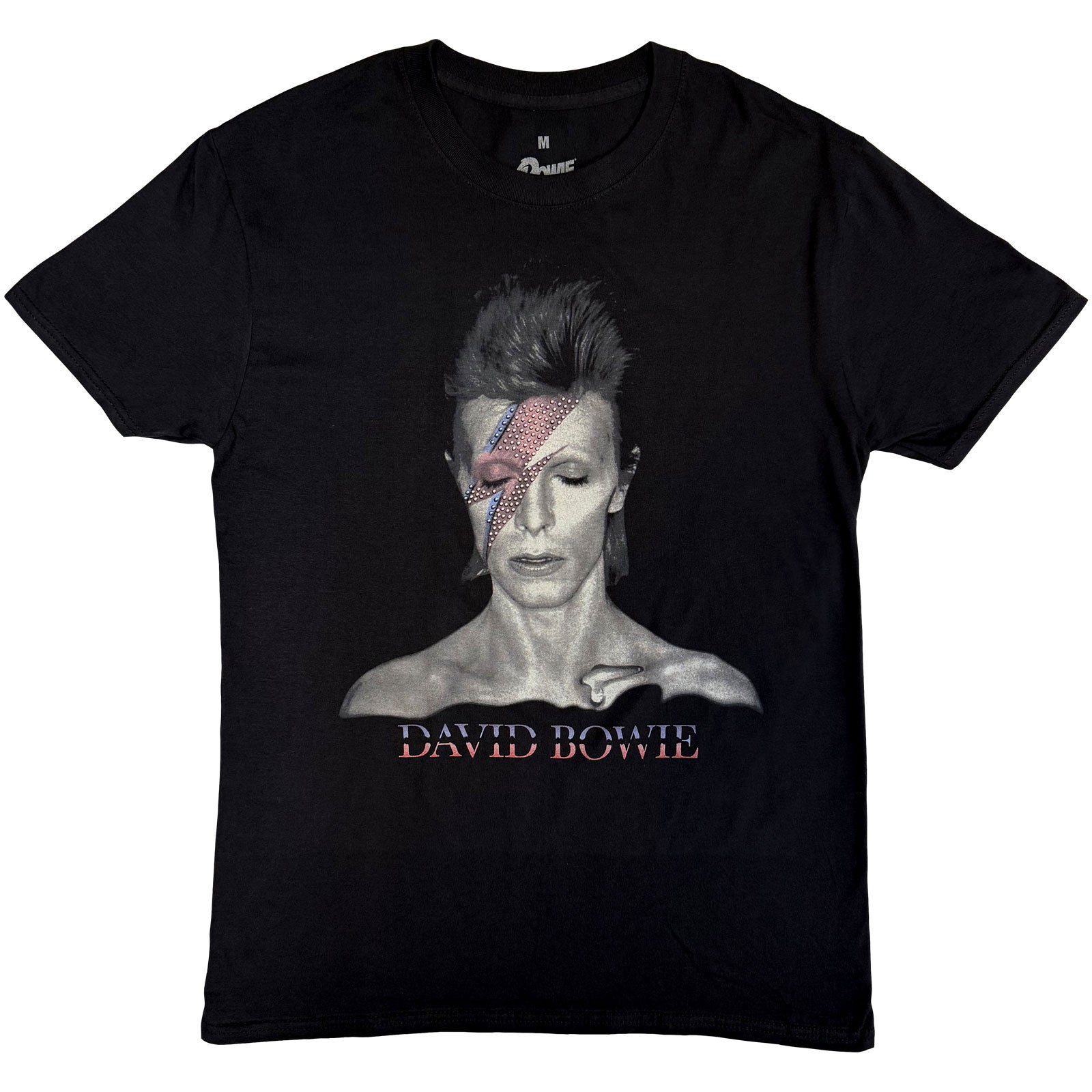 Een foto van een David Bowie T-Shirt