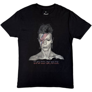 Een foto van een David Bowie T-Shirt