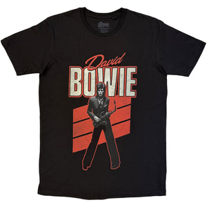 Een foto van een David Bowie T-Shirt