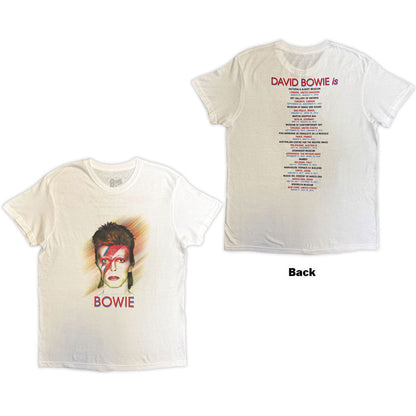 Een foto van een David Bowie T-Shirt
