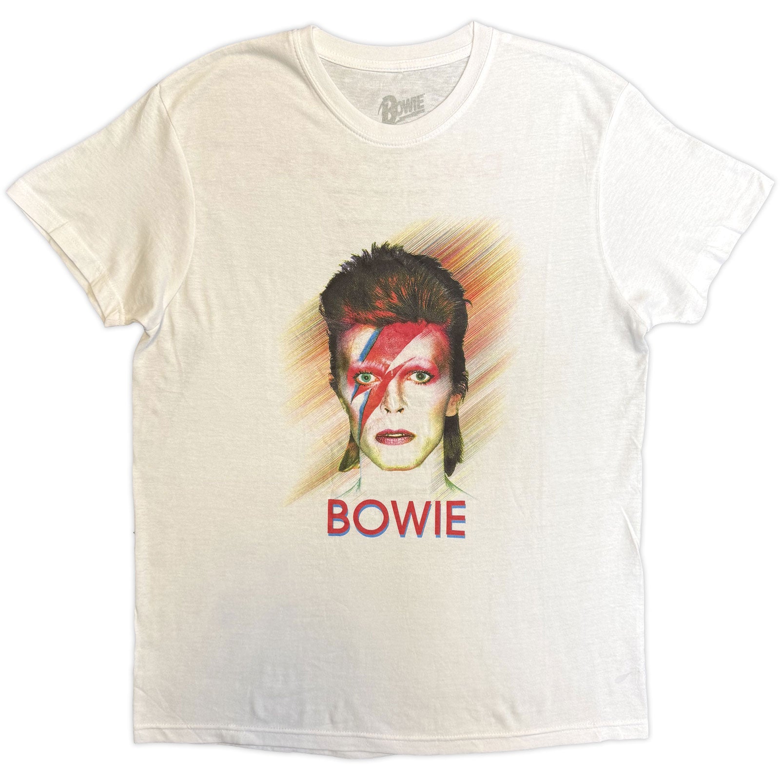 Een foto van een David Bowie T-Shirt