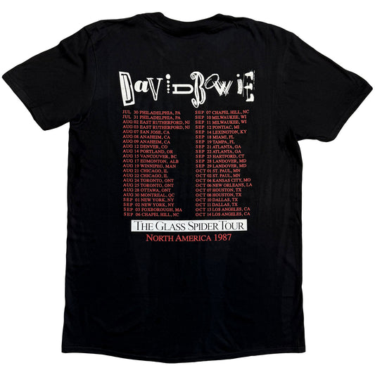 Een foto van een David Bowie T-Shirt