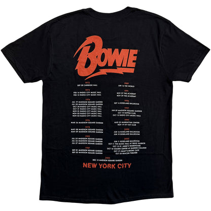 Een foto van een David Bowie T-Shirt