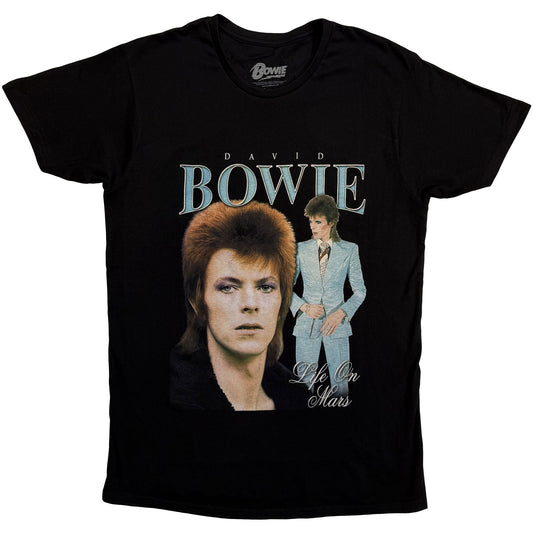 Een foto van een David Bowie T-Shirt
