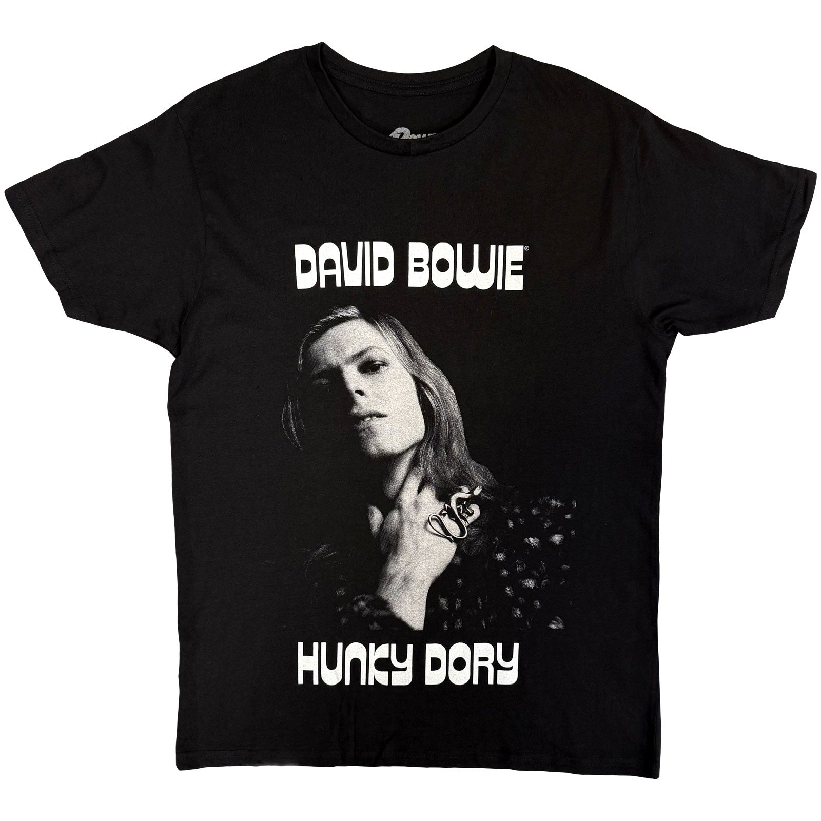 Een foto van een David Bowie T-Shirt