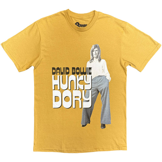 Een foto van een David Bowie T-Shirt
