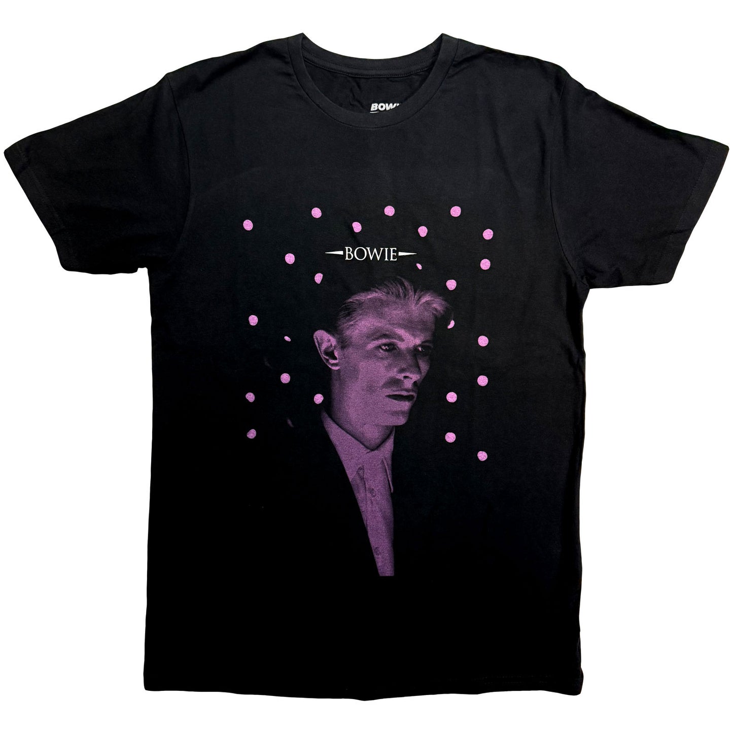Een foto van een David Bowie T-Shirt