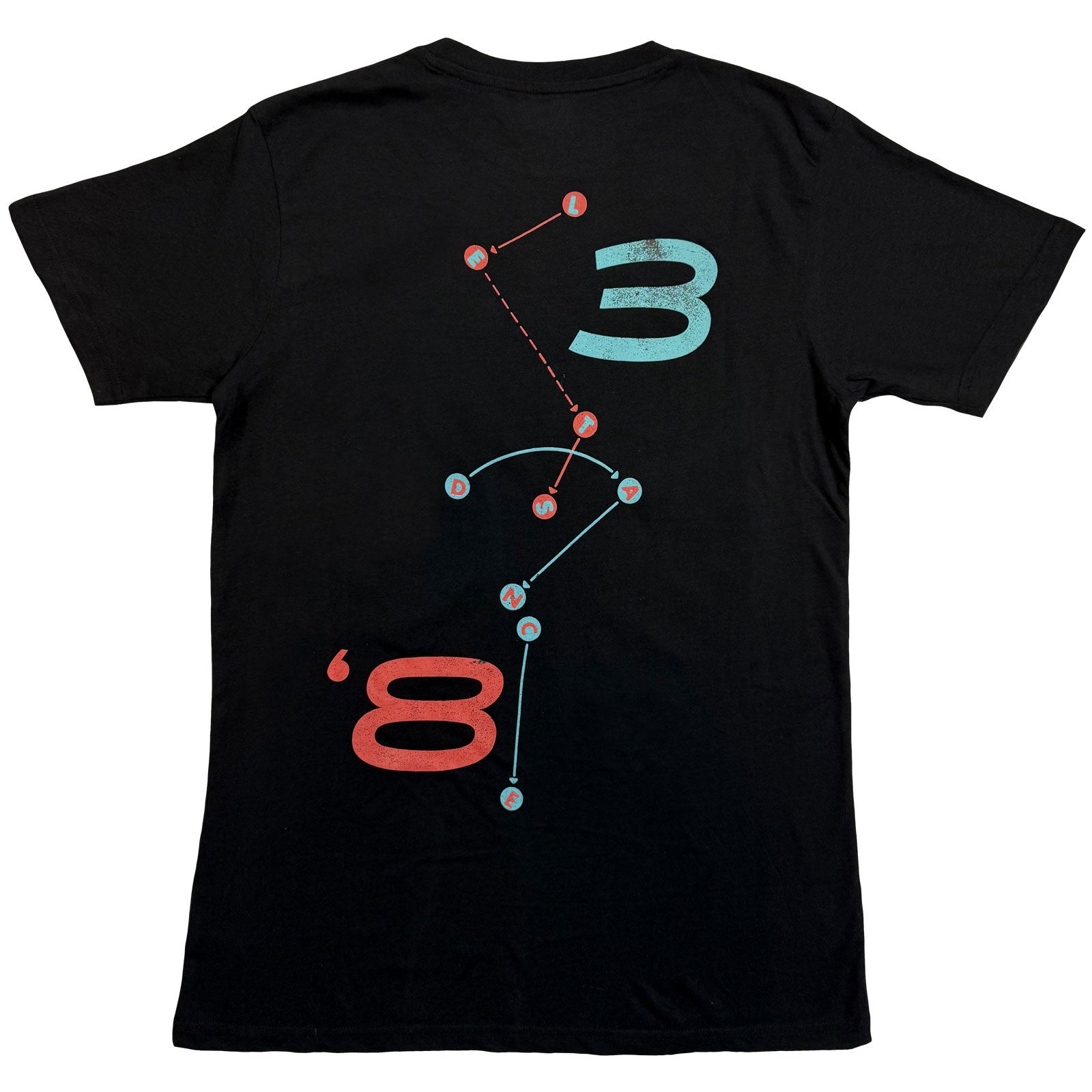 Een foto van een David Bowie T-Shirt