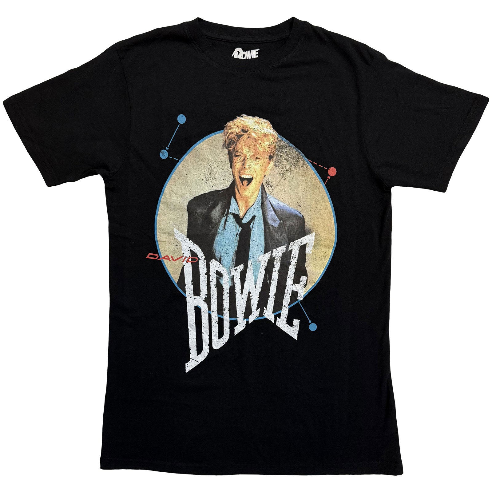 Een foto van een David Bowie T-Shirt