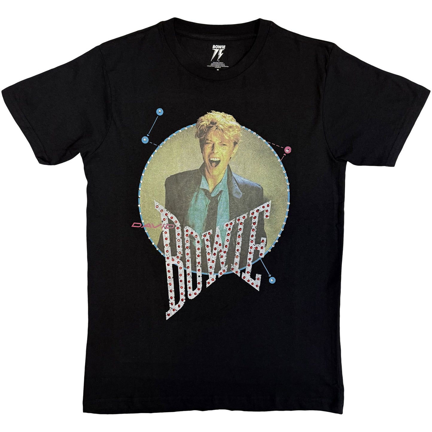 Een foto van een David Bowie T-Shirt