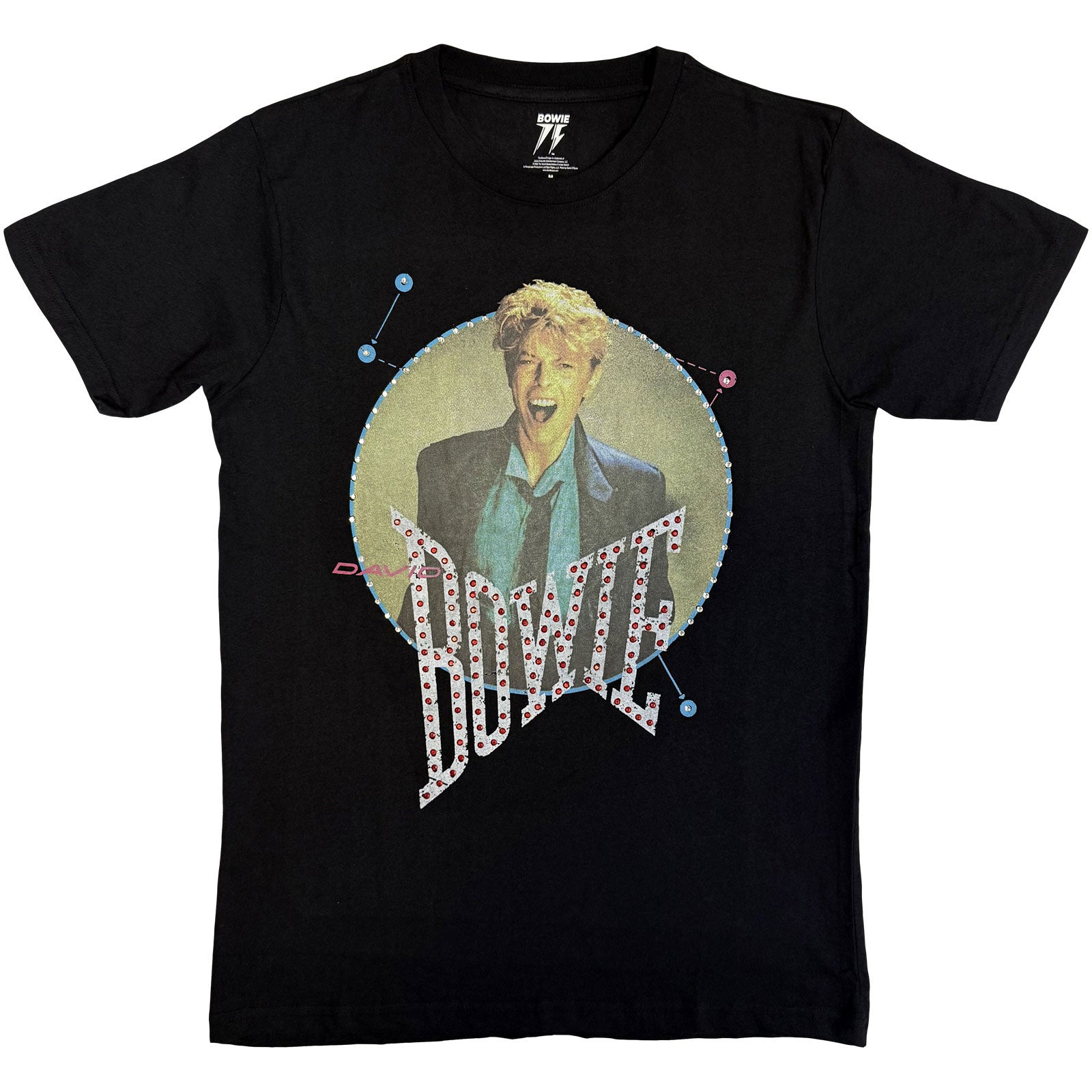 Een foto van een David Bowie T-Shirt