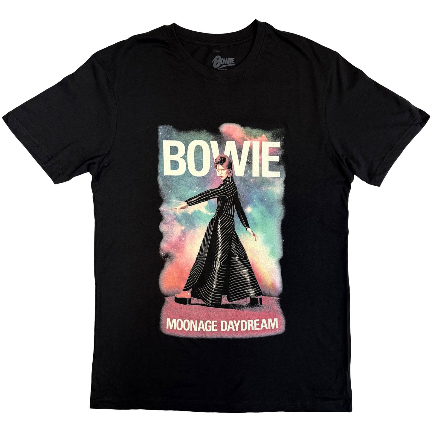 Een foto van een David Bowie T-Shirt