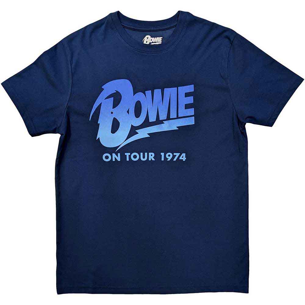 Een foto van een David Bowie T-Shirt