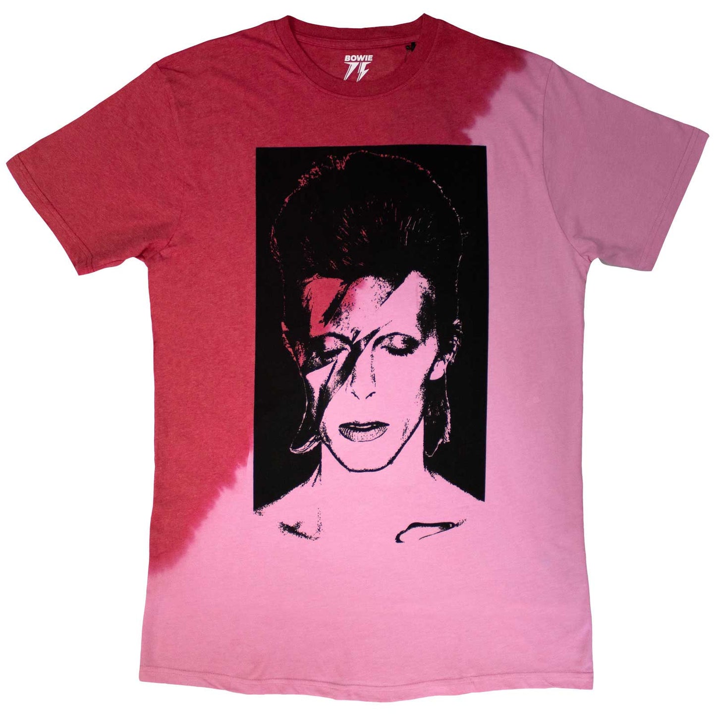 Een foto van een David Bowie T-Shirt