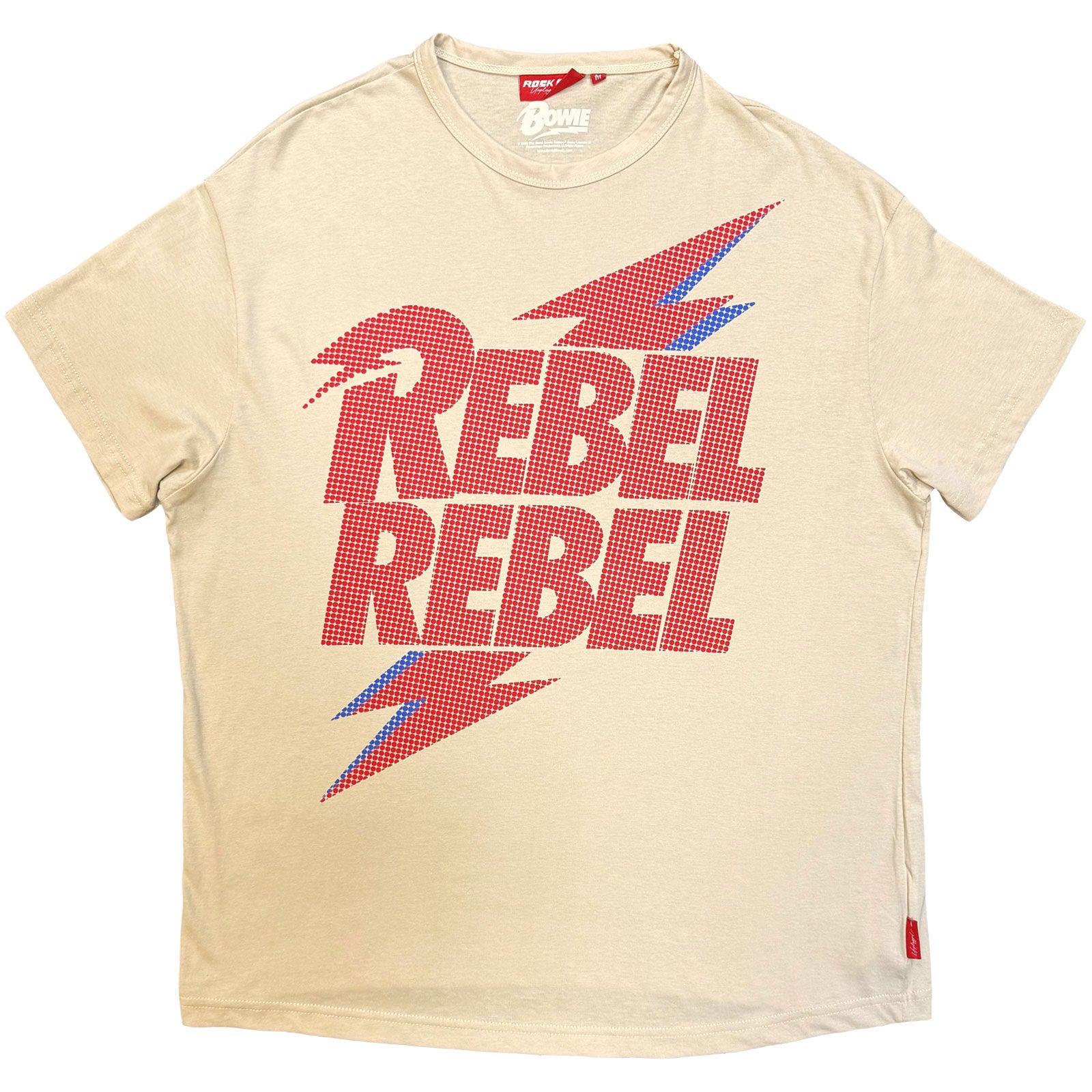 Een foto van een David Bowie T-Shirt