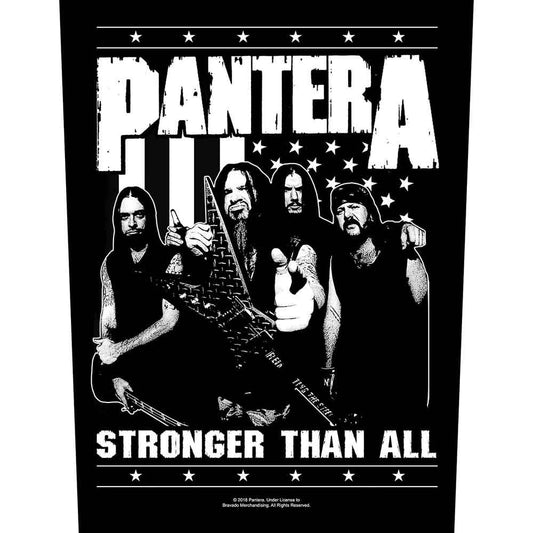 Een foto van een PANTERA Achter Patch