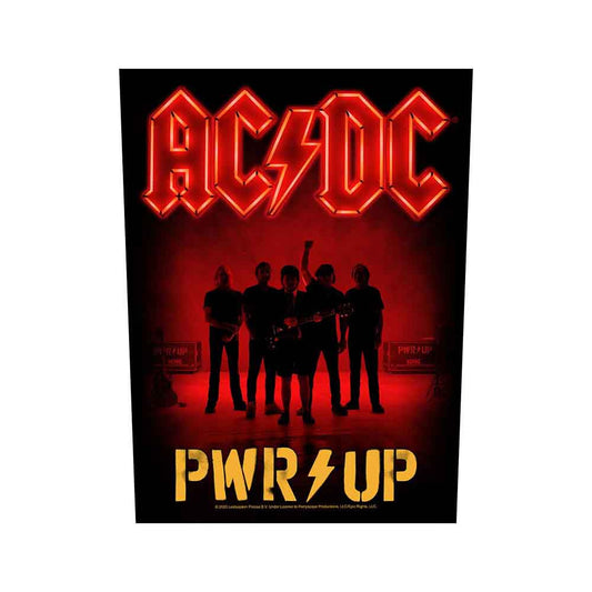 Een foto van een AC/DC Achter Patch