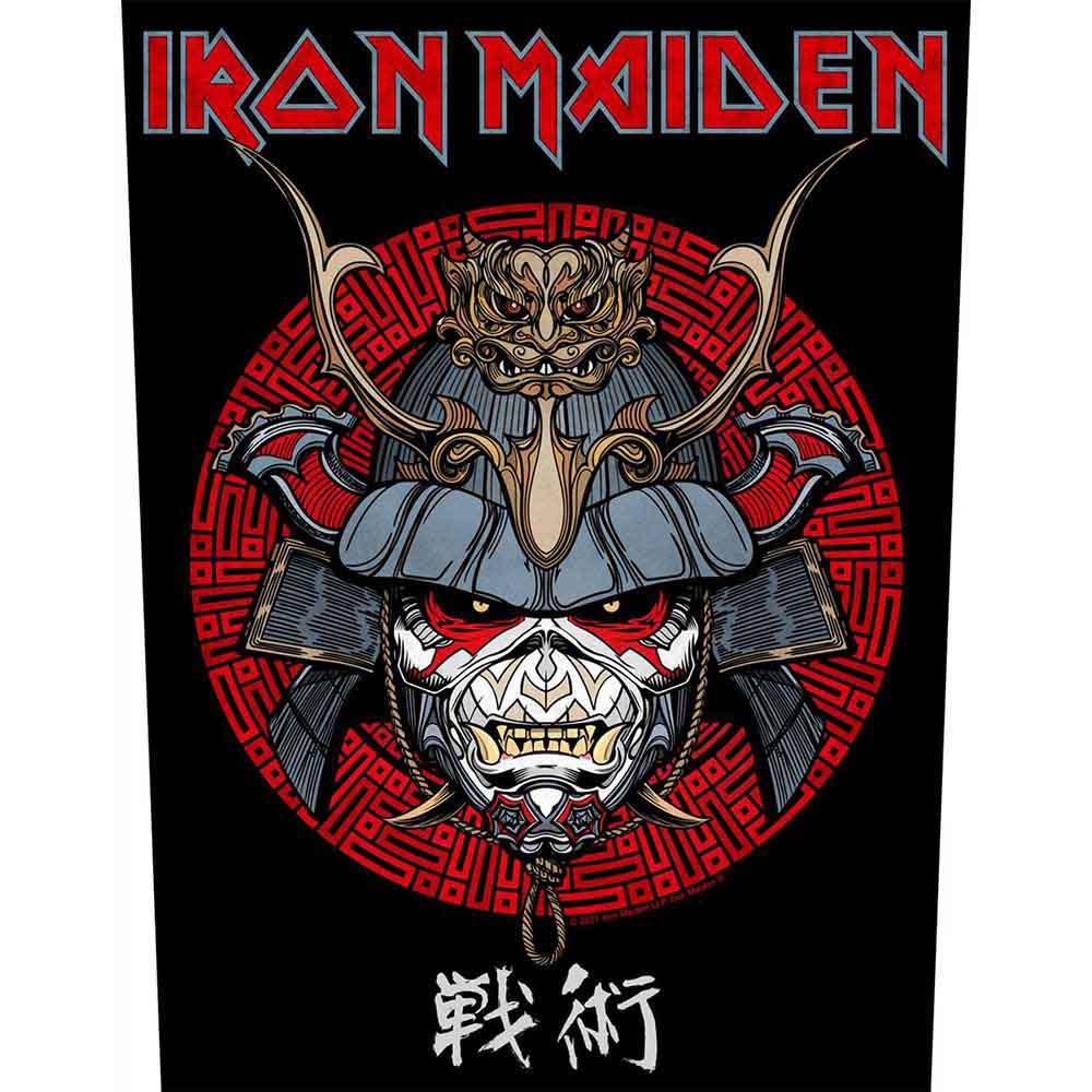 Een foto van een IRON MAIDEN Achter Patch