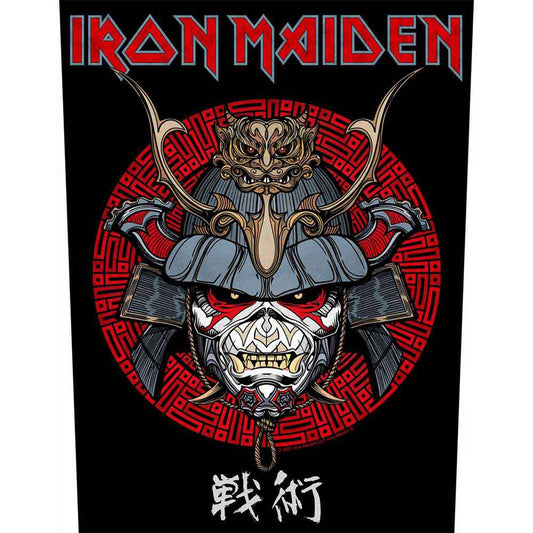 Een foto van een IRON MAIDEN Achter Patch