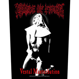 Een foto van een Cradle Of Filth Achter Patch