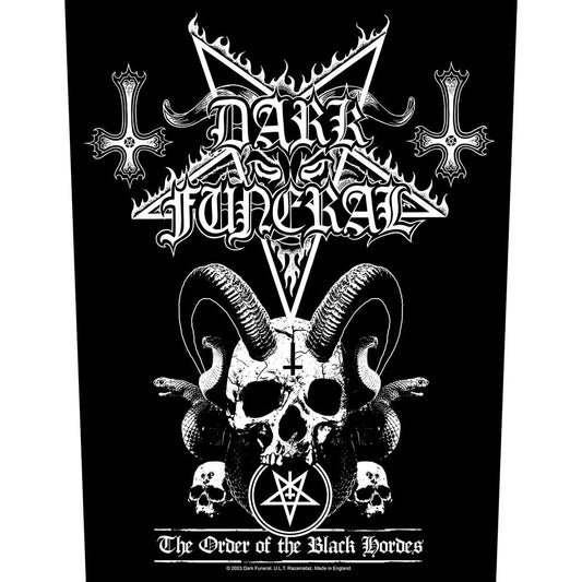 Een foto van een Dark Funeral Achter Patch
