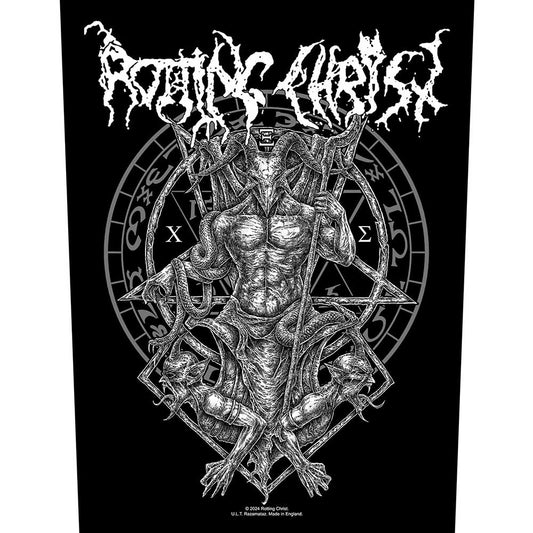 Een foto van een Rotting Christ Achter Patch