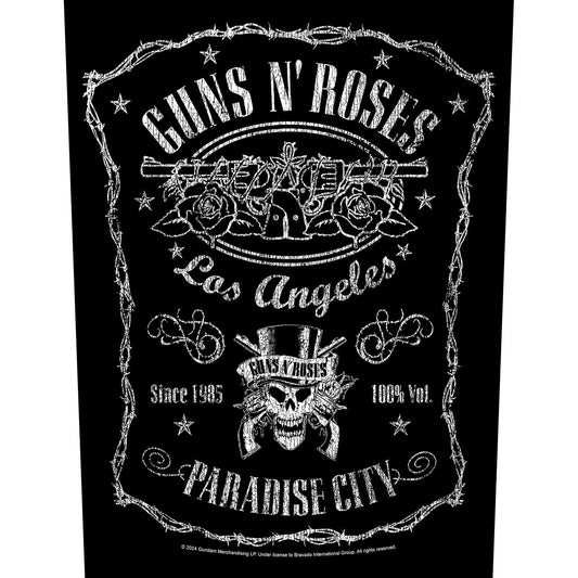 Een foto van een Guns N' Roses Achter Patch