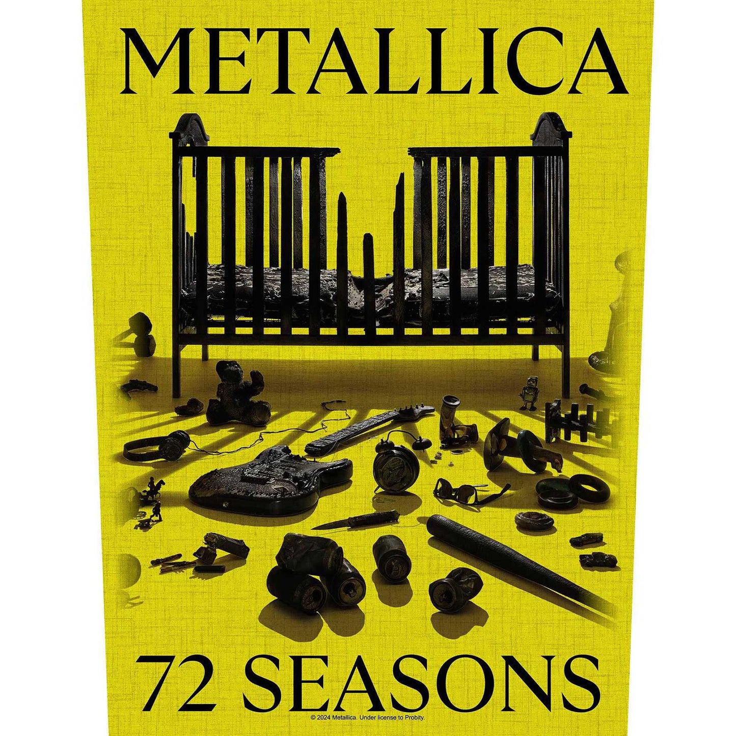 Een foto van een Metallica Achter Patch