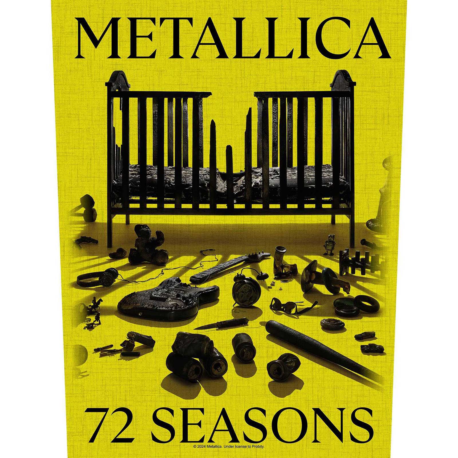 Een foto van een Metallica Achter Patch