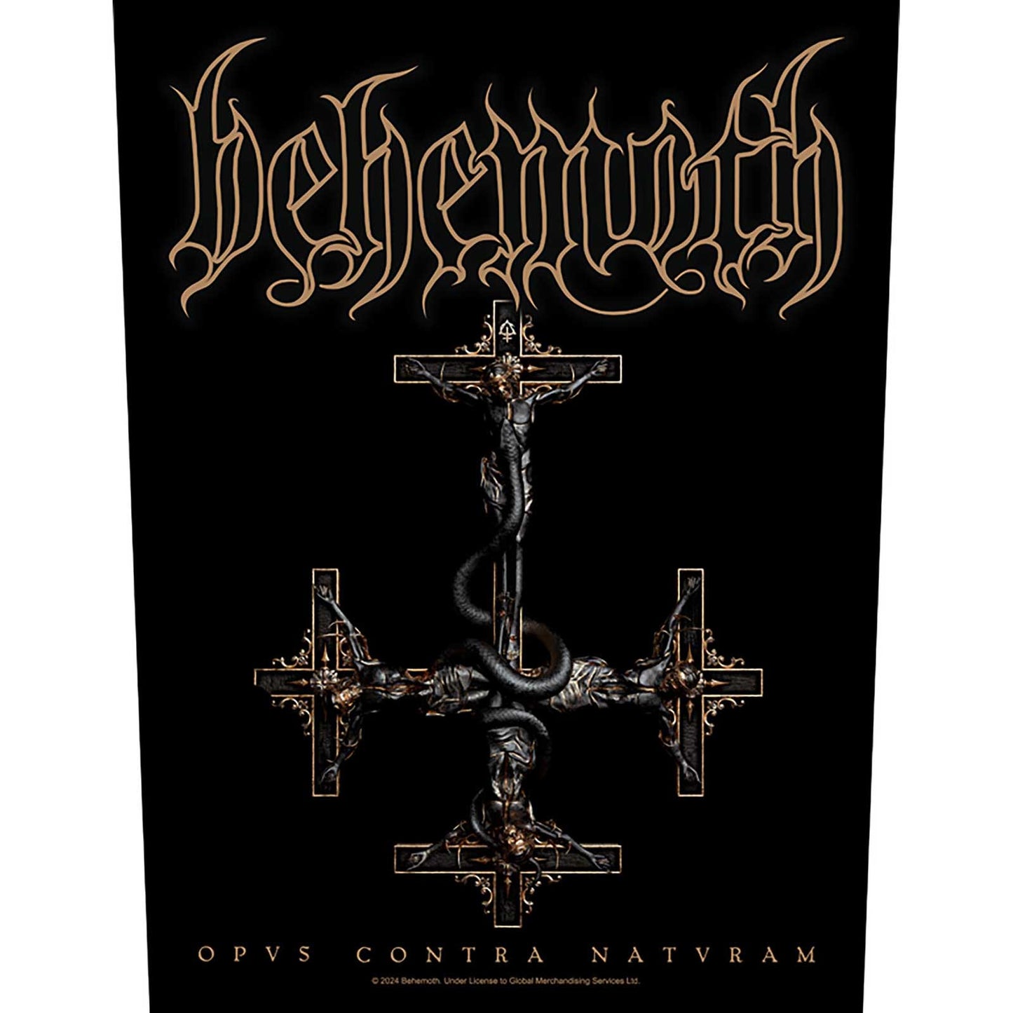 Een foto van een Behemoth Achter Patch