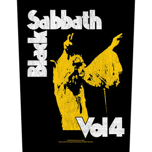 Een foto van een Black Sabbath Achter Patch