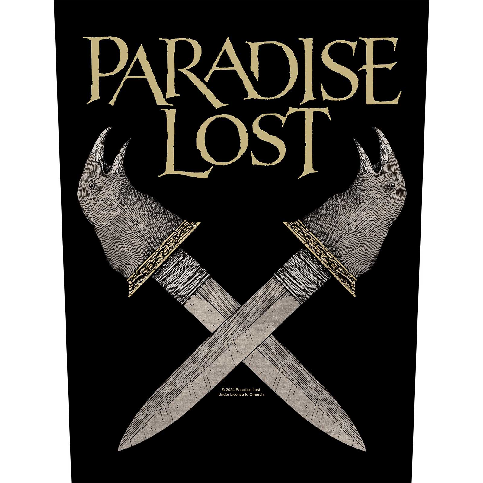 Een foto van een Paradise Lost Achter Patch