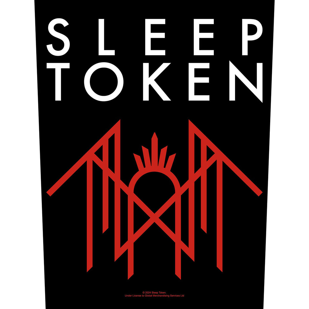 Een foto van een Sleep Token Achter Patch