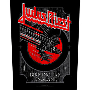 Een foto van een Judas Priest Patch
